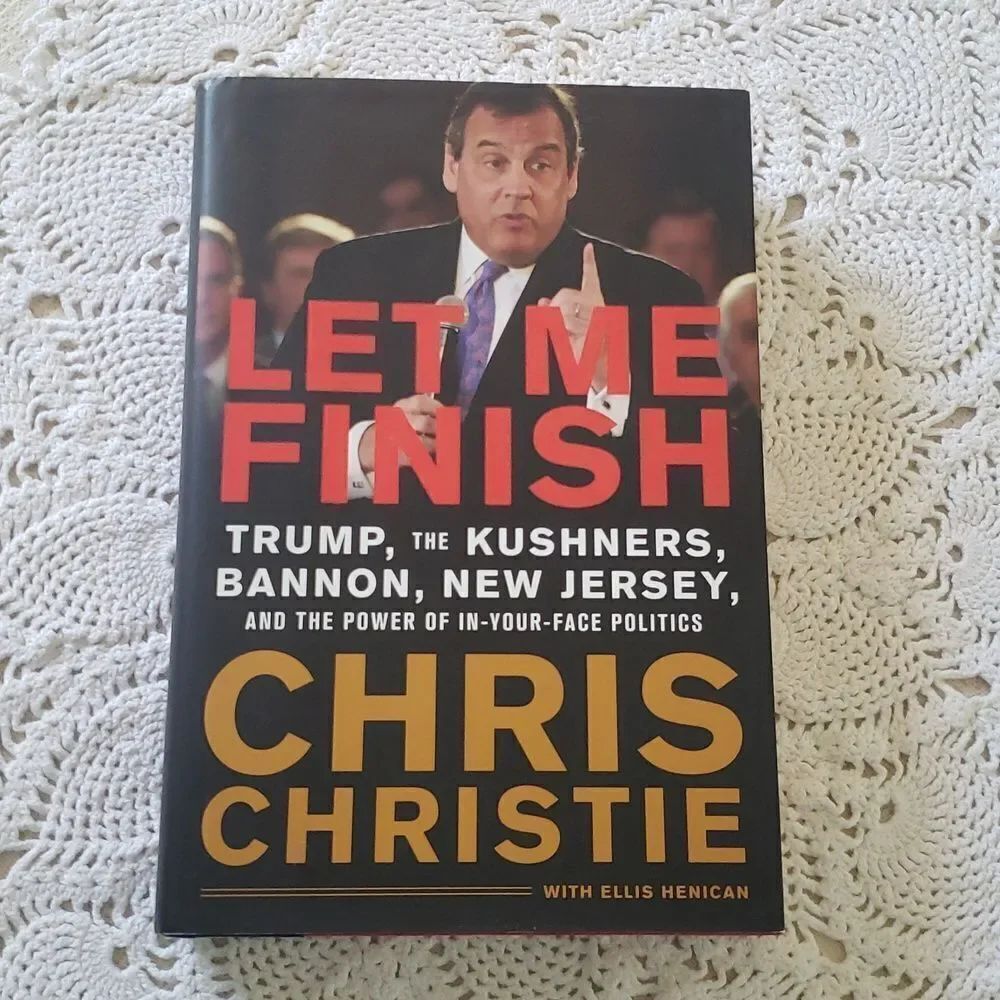 π3/$20 Book - "Let Me Finish" byβChris Christie (2019)